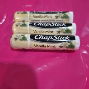3-Pack Chapstick‎ Vanilla Mint Lip Balm - Limited